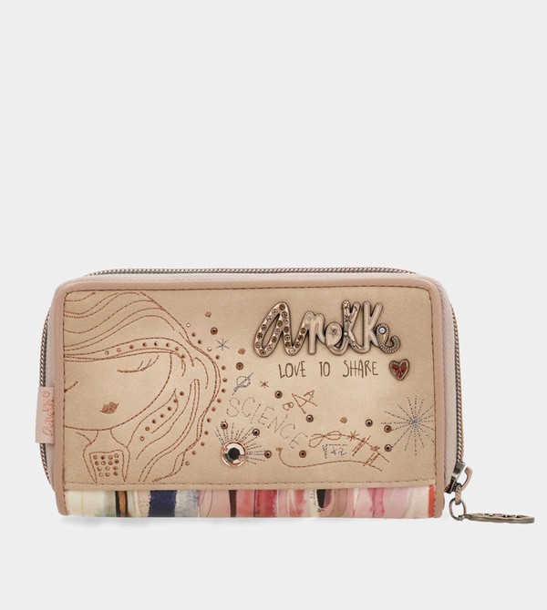 Portofel Anekke Studio Nude Medium Rfid | YVWQGC-582