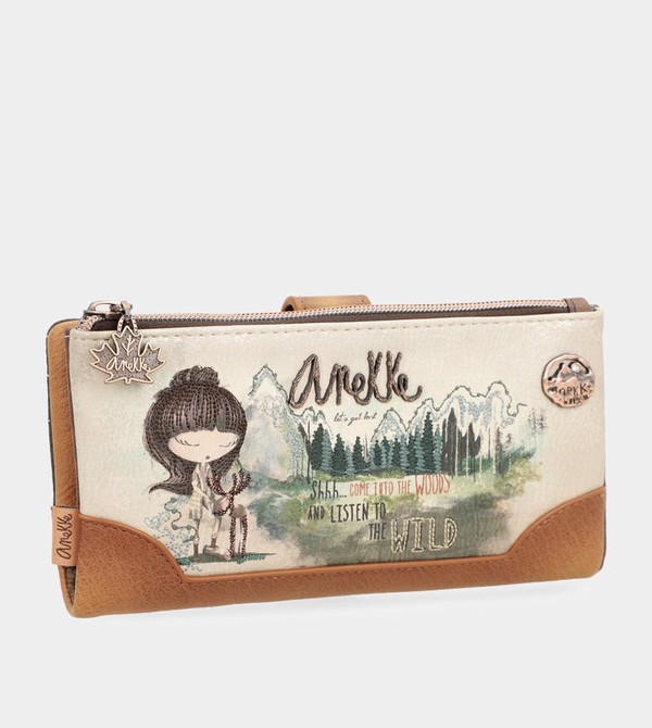 Portofel Anekke The Forest With Card Holder Flexible Material The Forest | NLODXR-643