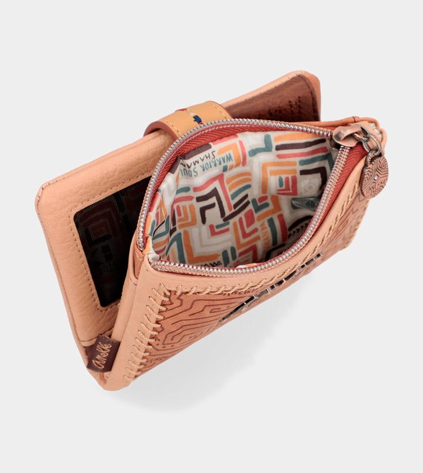 Portofel Anekke Tribe Medium Brown Rfid | AIWZPL-405