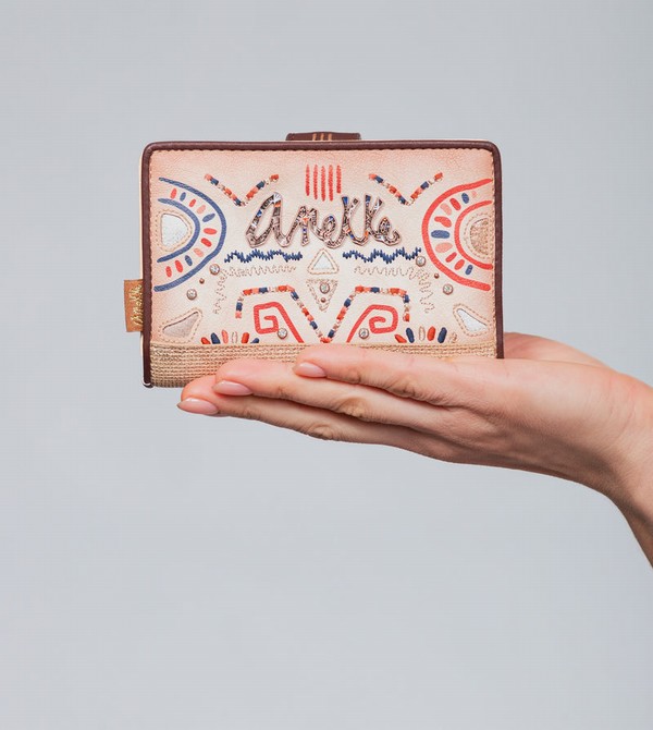 Portofel Anekke Tribe Medium Ethnic Print Rfid | VTPIOS-837