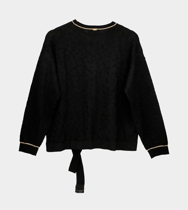 Pulovere Anekke Black Shōen Crew Neck | QNTEUO-485