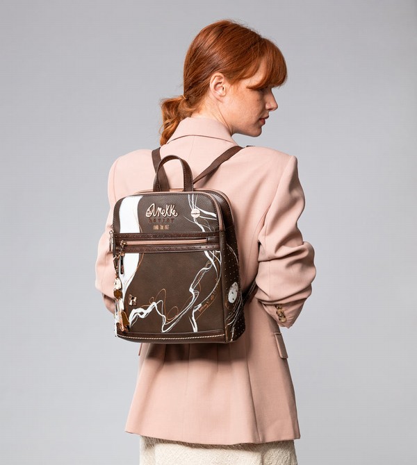 Rucsacuri Anekke Nature Shodō 2 Compartment Brown | WMXQGC-148