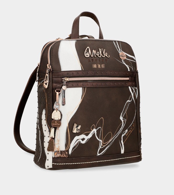Rucsacuri Anekke Nature Shodō 2 Compartment Brown | WMXQGC-148