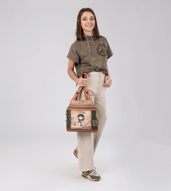 Rucsacuri Anekke Peace & Love Camel Anti-theft | KMPCAV-247