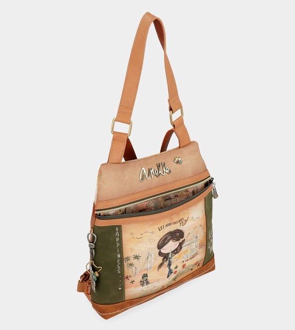 Rucsacuri Anekke Peace & Love Camel Anti-theft | KMPCAV-247