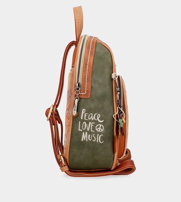 Rucsacuri Anekke Peace & Love Camel Medium | JFCYRV-680