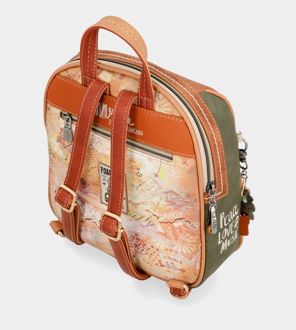 Rucsacuri Anekke Peace & Love Camel Medium | JFCYRV-680