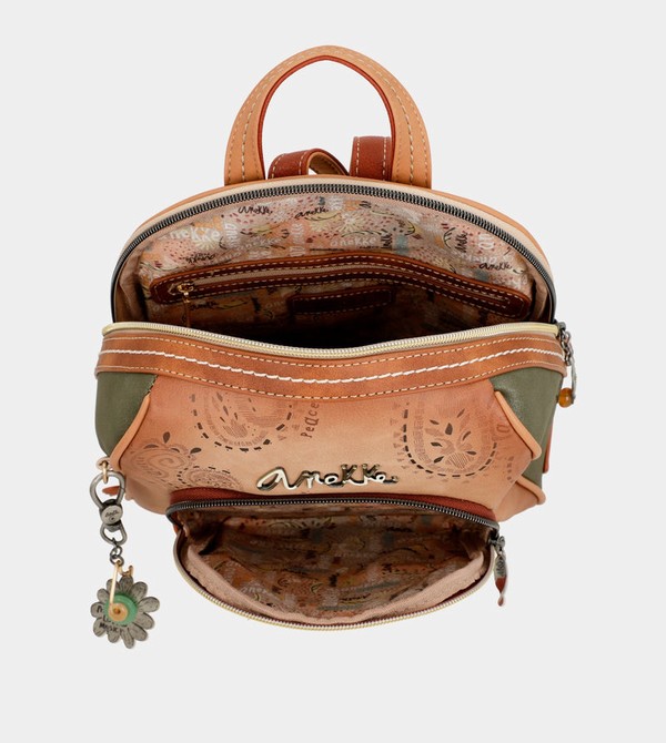 Rucsacuri Anekke Peace & Love Camel Medium | JFCYRV-680