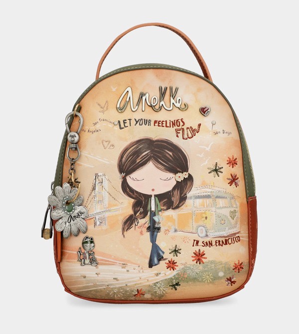Rucsacuri Anekke Peace & Love Camel Small | JKTUHR-457