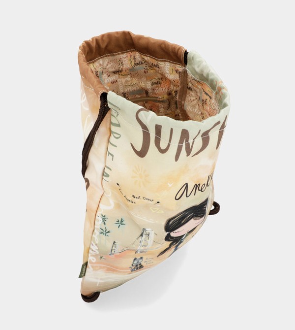 Rucsacuri Anekke Peace & Love Fabric Drawstring | XPGTLB-365