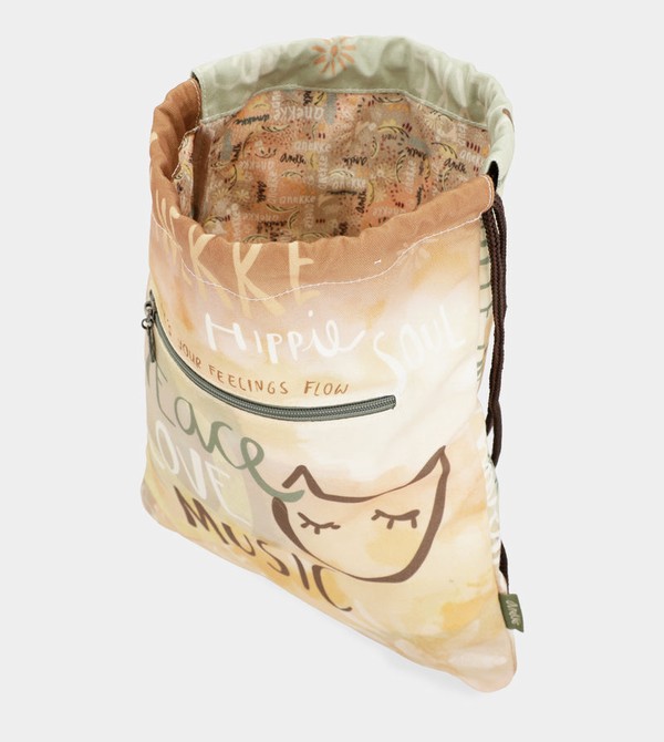 Rucsacuri Anekke Peace & Love Fabric Drawstring | XPGTLB-365