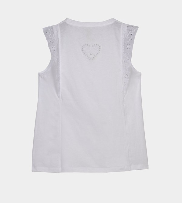 Tricouri Anekke White Tank Top | VOPTLH-907