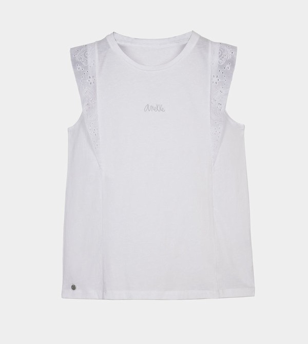 Tricouri Anekke White Tank Top | VOPTLH-907