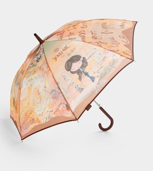 Umbrele Anekke Peace & Love Long | BEPFKZ-367